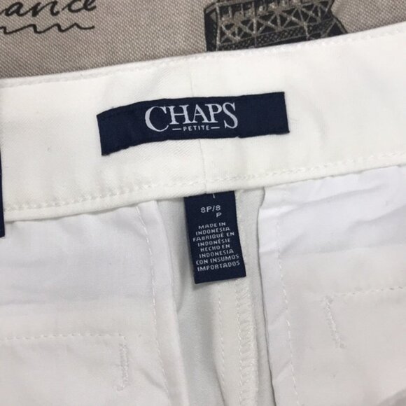 Chaps Petite Stretch Twill Capri Pants - Picture 5 of 7
